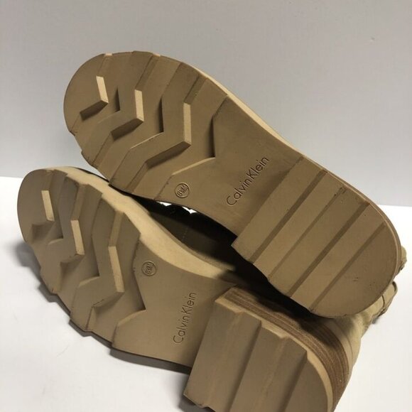 Calvin Klein Women’s Alaina, Lace-Up Boots, Size 8.5M - Picture 5 of 6